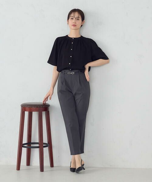 COMME CA ISM / コムサイズム その他パンツ | 【美しいベーシックパンツ】テーパードパンツ | 詳細1