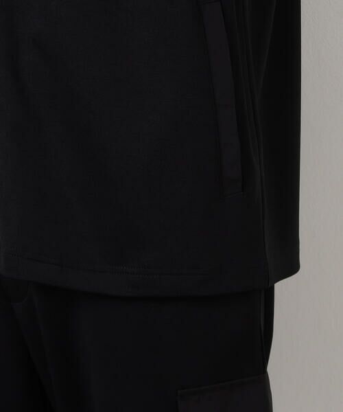 COMME CA ISM / コムサイズム ブルゾン | スポーティージャージ 半袖ジップブルゾン | 詳細12