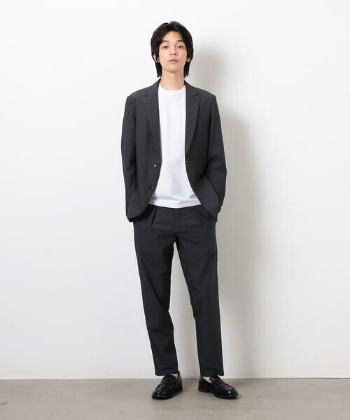 COMME CA ISM / コムサイズム テーラードジャケット | 【セットアップ対応】シアサッカージャケット | 詳細1