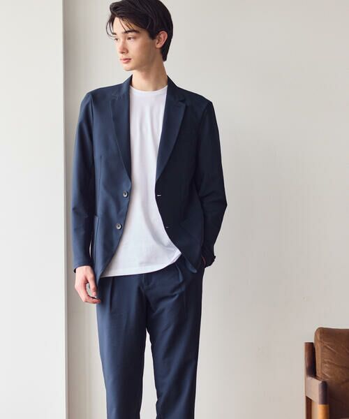COMME CA ISM / コムサイズム テーラードジャケット | 【セットアップ対応】シアサッカージャケット | 詳細6
