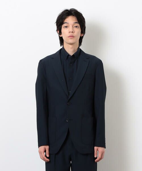 COMME CA ISM / コムサイズム テーラードジャケット | 【セットアップ対応】シアサッカージャケット | 詳細12