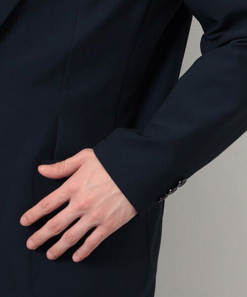 COMME CA ISM / コムサイズム テーラードジャケット | 【セットアップ対応】シアサッカージャケット | 詳細17