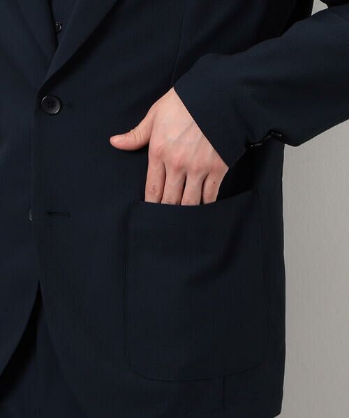 COMME CA ISM / コムサイズム テーラードジャケット | 【セットアップ対応】シアサッカージャケット | 詳細18