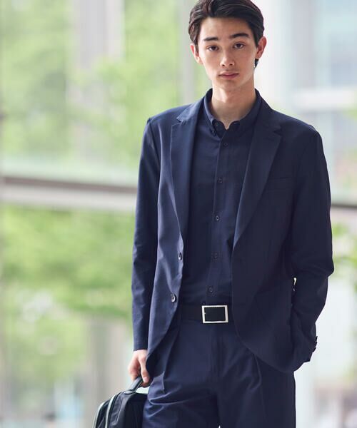 COMME CA ISM / コムサイズム テーラードジャケット | 【セットアップ対応】シアサッカージャケット | 詳細7