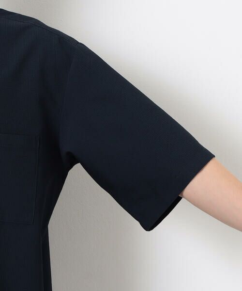 COMME CA ISM / コムサイズム シャツ・ブラウス | 【セットアップ対応】シアサッカー 半袖釦ダウンシャツ | 詳細18