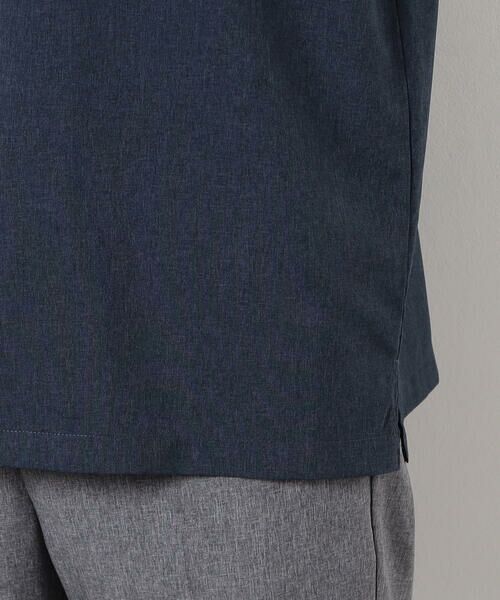 COMME CA ISM / コムサイズム シャツ・ブラウス | 【セットアップ対応】ライトウエイト ポリエステル ブロッキング オープンカラー シャツ | 詳細16