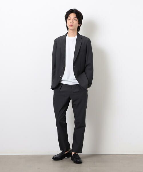 COMME CA ISM / コムサイズム スラックス・ドレスパンツ | 【セットアップ対応】シアサッカー テーパードパンツ | 詳細2