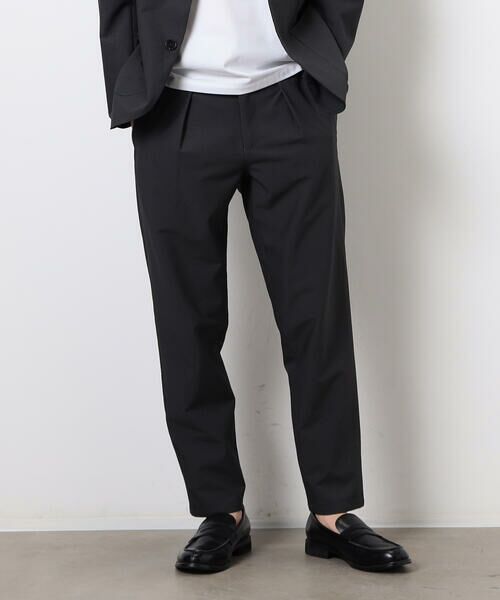COMME CA ISM / コムサイズム スラックス・ドレスパンツ | 【セットアップ対応】シアサッカー テーパードパンツ | 詳細3