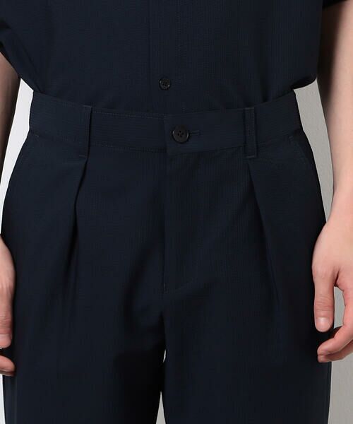 COMME CA ISM / コムサイズム スラックス・ドレスパンツ | 【セットアップ対応】シアサッカー テーパードパンツ | 詳細18