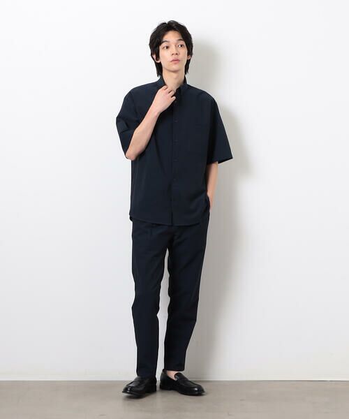 COMME CA ISM / コムサイズム スラックス・ドレスパンツ | 【セットアップ対応】シアサッカー テーパードパンツ | 詳細8