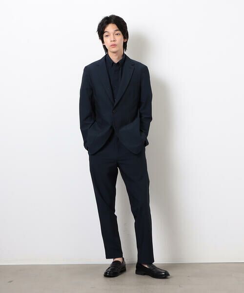 COMME CA ISM / コムサイズム スラックス・ドレスパンツ | 【セットアップ対応】シアサッカー テーパードパンツ | 詳細9