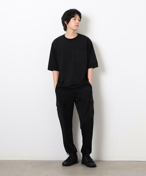 CALO ジョガーパンツ ブラック/イエロー CALO ジョガーパンツ