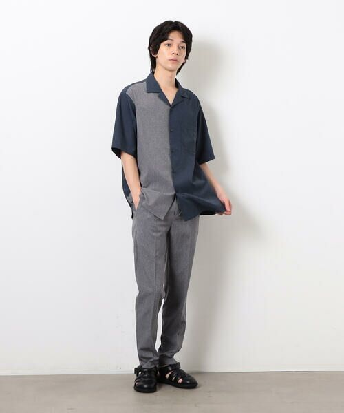 COMME CA ISM / コムサイズム スラックス・ドレスパンツ | 【セットアップ対応】ライトウエイト ポリエステル テーパードスラックス | 詳細2