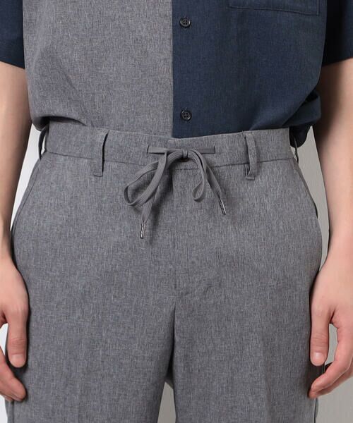 COMME CA ISM / コムサイズム スラックス・ドレスパンツ | 【セットアップ対応】ライトウエイト ポリエステル テーパードスラックス | 詳細8