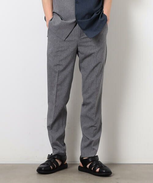 COMME CA ISM / コムサイズム スラックス・ドレスパンツ | 【セットアップ対応】ライトウエイト ポリエステル テーパードスラックス | 詳細4