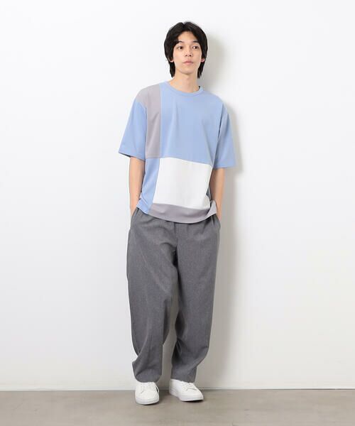 COMME CA ISM / コムサイズム その他パンツ | 【セットアップ対応】ライトウエイト ポリエステル ワイドバルーンパンツ | 詳細1