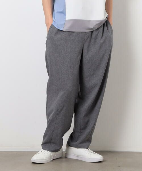 COMME CA ISM / コムサイズム その他パンツ | 【セットアップ対応】ライトウエイト ポリエステル ワイドバルーンパンツ | 詳細3