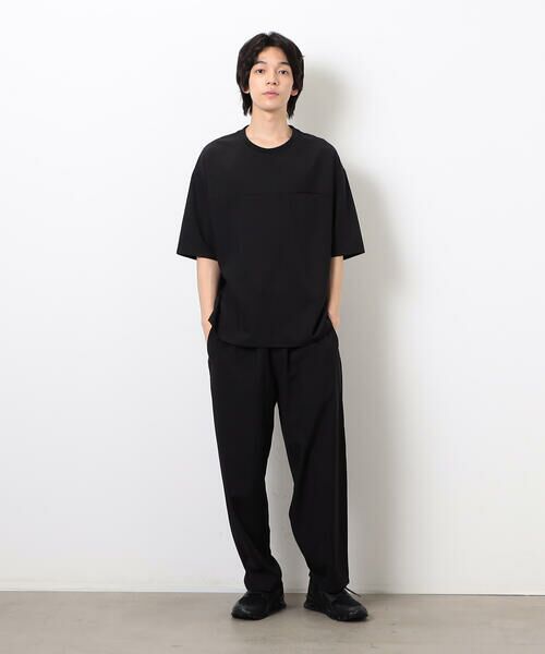 COMME CA ISM / コムサイズム その他パンツ | 【セットアップ対応】ライトウエイト ポリエステル ワイドバルーンパンツ | 詳細5