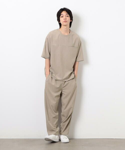 COMME CA ISM / コムサイズム その他パンツ | 【セットアップ対応】ライトウエイト ポリエステル ワイドバルーンパンツ | 詳細24