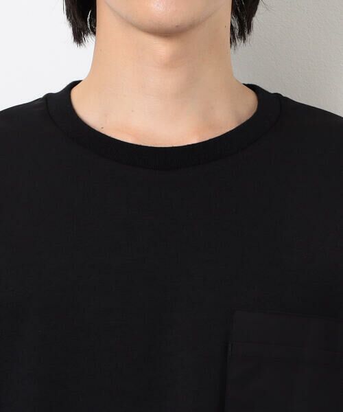 COMME CA ISM / コムサイズム Tシャツ | スポーティージャージ コンビデザイン Ｔシャツ | 詳細7