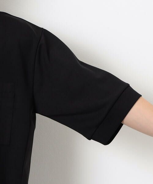 COMME CA ISM / コムサイズム Tシャツ | スポーティージャージ コンビデザイン Ｔシャツ | 詳細9