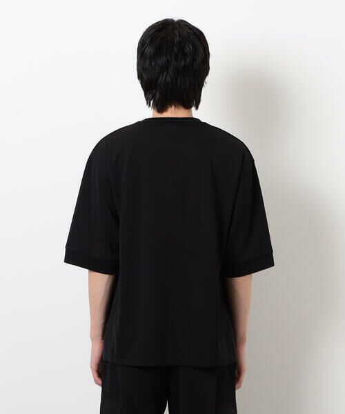 COMME CA ISM / コムサイズム Tシャツ | スポーティージャージ コンビデザイン Ｔシャツ | 詳細6