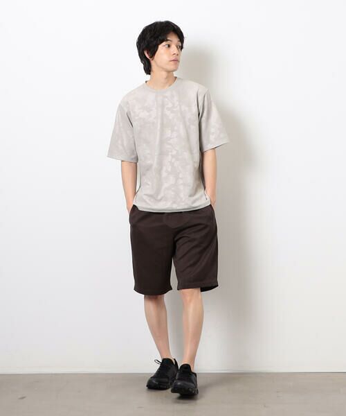 COMME CA ISM / コムサイズム Tシャツ | エンボスプリント Ｔシャツ | 詳細1