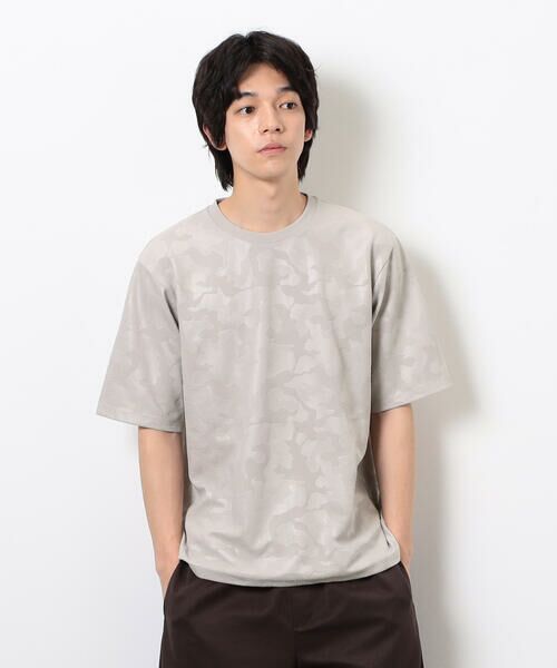 COMME CA ISM / コムサイズム Tシャツ | エンボスプリント Ｔシャツ | 詳細3