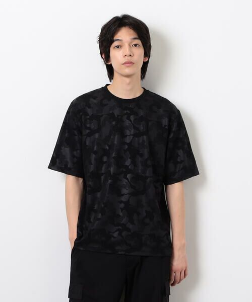 COMME CA ISM / コムサイズム Tシャツ | エンボスプリント Ｔシャツ | 詳細7