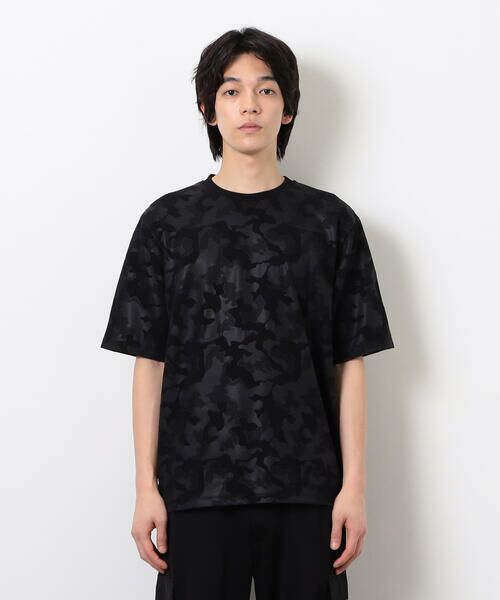 COMME CA ISM / コムサイズム Tシャツ | エンボスプリント Ｔシャツ | 詳細9