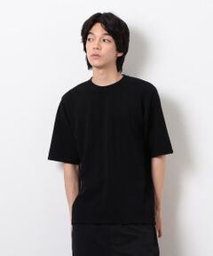 COMME CA ISM / コムサイズム Tシャツ | 膨れジャカード Ｔシャツ