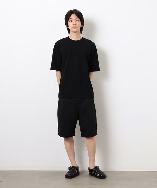 COMME CA ISM / コムサイズム Tシャツ | 膨れジャカード Tシャツ | 詳細11