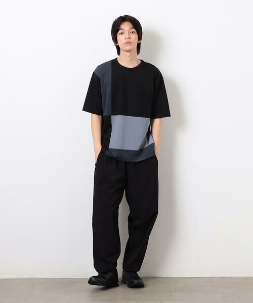 COMME CA ISM / コムサイズム Tシャツ | カラーブロッキング Ｔシャツ | 詳細6