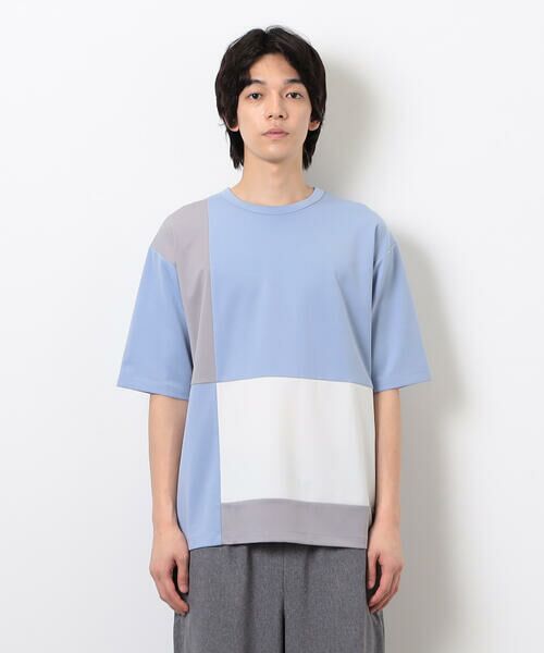 セール】 カラーブロッキング Tシャツ （Tシャツ）｜COMME CA