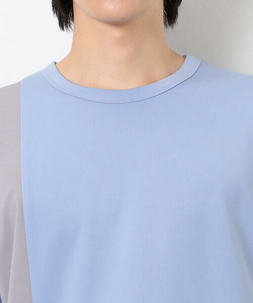 COMME CA ISM / コムサイズム Tシャツ | カラーブロッキング Ｔシャツ | 詳細22