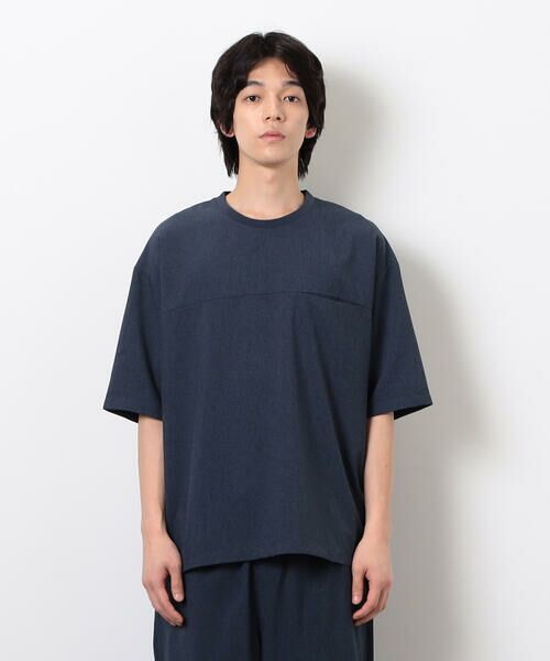 COMME CA ISM / コムサイズム Tシャツ | 【セットアップ対応】ライトウエイト ポリエステル 布帛Ｔシャツ | 詳細9