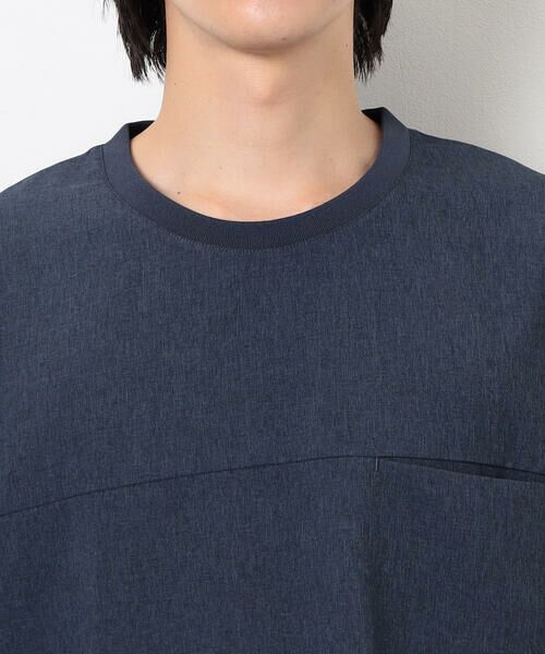 COMME CA ISM / コムサイズム Tシャツ | 【セットアップ対応】ライトウエイト ポリエステル 布帛Ｔシャツ | 詳細12