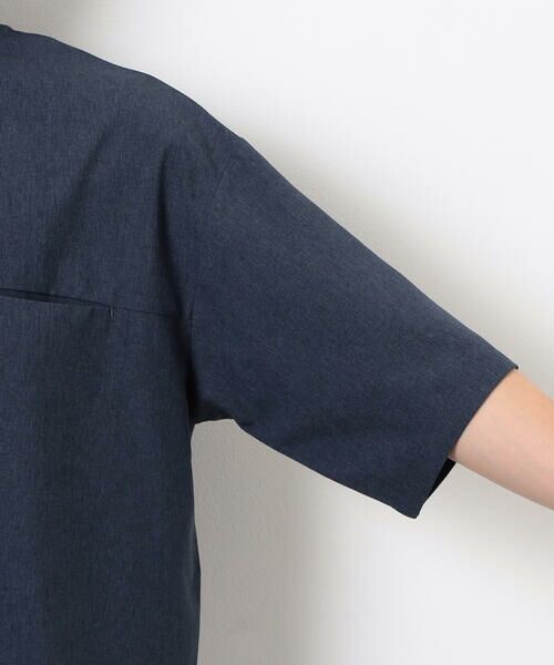 COMME CA ISM / コムサイズム Tシャツ | 【セットアップ対応】ライトウエイト ポリエステル 布帛Ｔシャツ | 詳細14