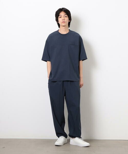 COMME CA ISM / コムサイズム Tシャツ | 【セットアップ対応】ライトウエイト ポリエステル 布帛Ｔシャツ | 詳細5