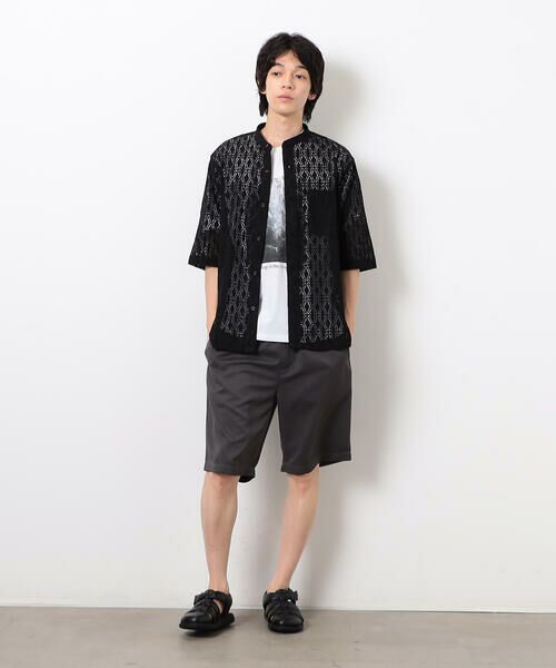 COMME CA ISM / コムサイズム Tシャツ | 【接触冷感】 Feel-Cool フォトTシャツ 「SEA」 | 詳細1