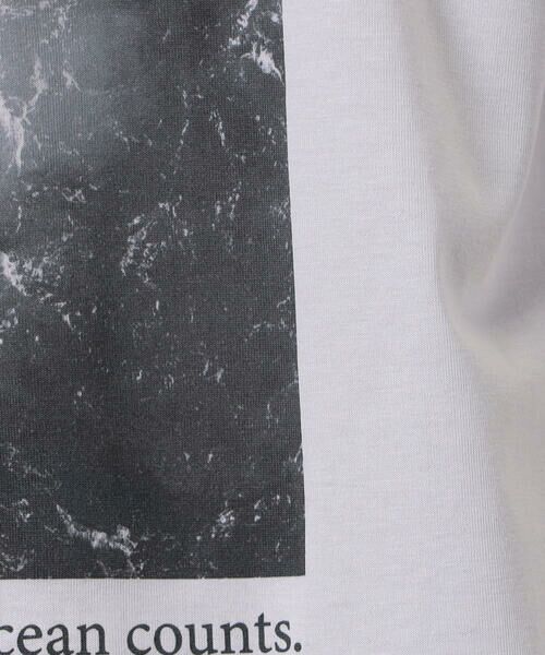 COMME CA ISM / コムサイズム Tシャツ | 【接触冷感】 Feel-Cool フォトTシャツ 「SEA」 | 詳細17