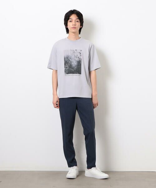 COMME CA ISM / コムサイズム Tシャツ | 【接触冷感】 Feel-Cool フォトTシャツ 「SEA」 | 詳細13