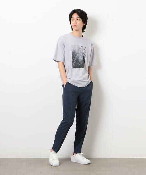 COMME CA ISM / コムサイズム Tシャツ | 【接触冷感】 Feel-Cool フォトTシャツ 「SEA」 | 詳細14