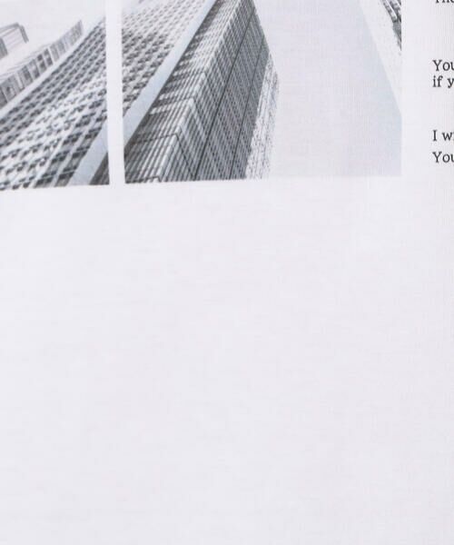 COMME CA ISM / コムサイズム Tシャツ | 【接触冷感】 Feel-Cool フォトTシャツ 「CITY SKY」 | 詳細11