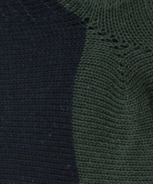 COMME CA ISM / コムサイズム ソックス | 針抜き格子柄 アンクル ソックス | 詳細5