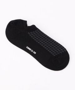 COMME CA ISM / コムサイズム ソックス | マイクロ千鳥柄 アンクルソックス