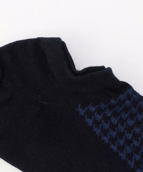 COMME CA ISM / コムサイズム ソックス | マイクロ千鳥柄 アンクルソックス | 詳細3