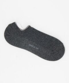 COMME CA ISM / コムサイズム ソックス | リンクス 市松柄 アンクル ソックス