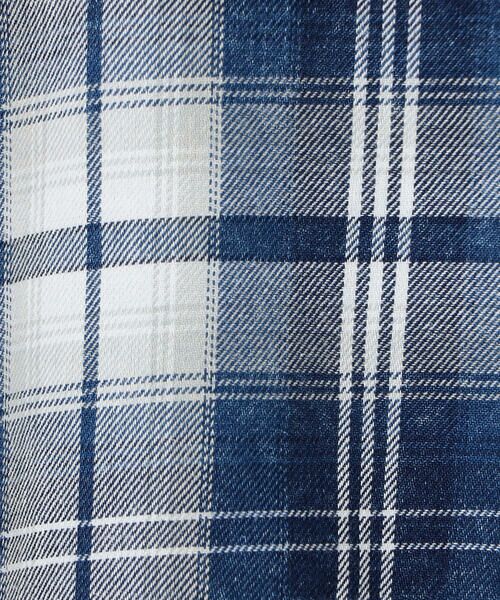 COMME CA ISM / コムサイズム シャツ・ブラウス | インディゴチェックプルオーバー / セットアップ対応 | 詳細19