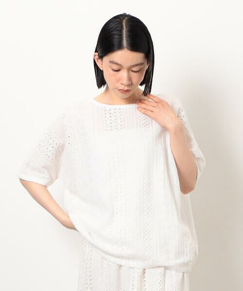 COMME CA ISM / コムサイズム シャツ・ブラウス | シフリーブラウス / セットアップ対応 | 詳細4